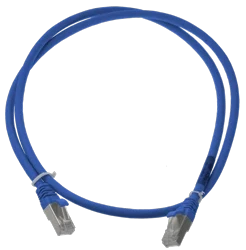 visuel 261646-00 : CORDON S/FTP CAT6A PATCH LSZH BLEU