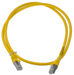visuel 261647-00 : S/FTP CAT6A PATCH LSZH JAUNE
