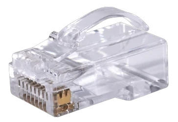 visuel 940503-K05 : CONNECTEUR RJ45 UTP CAT6 TRAVERSANT NAVETTE 8C1.1/6.5