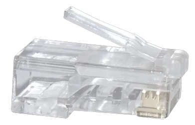 visuel 940504-K05 : CONNECTEUR RJ45 UTP CAT6 TRAVERSANT