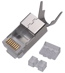 visuel 940536-K05 : CONNECTEUR RJ45 FTP CAT6 2x4C 1.1/7.5