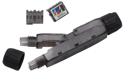 visuel 945505-S0 : COUPLEUR FIL A FIL CAT6A UTP