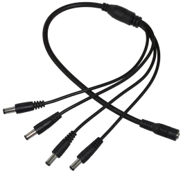 visuel 960104-S005 : MULTI-CONNECTEURS DC 1F/4M Ø5.5/Ø2.1