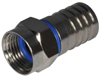 visuel 970017-K1 : CONNECTEUR F MALE A SERTIR Ø6.8mm