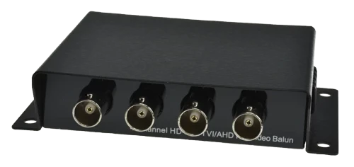 visuel S11515-B0 : 4 BALUNS HD-CVI / TVI AHD  <>1 RJ45  TTP414HD