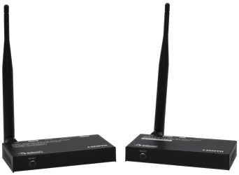 visuel S14914-BK : DEPORT HDMI RADIO 5GHZ 100M AVEC LOOPOUT