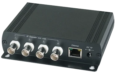 visuel S16104-B0 : KIT SWITCH 4 IP 10MBPS  SUR COAX - IP01K