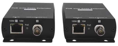 visuel S16909-BK : DEPORT IP/POE SUR COAXIAL - IP09CP