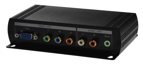 visuel S19055-B0 : CONVERTISSEUR HDMI>VGA+YUV+AUDIO - HVY-01