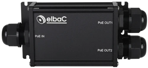 visuel S40123-B0 : REPETEUR POE/POE+ 1E/2S 1000Mbps IP66