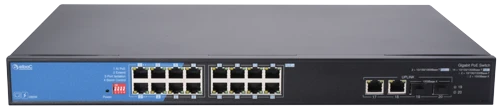 visuel S41624-02-B0 : SWITCH 280W - 2×1000Mb/POE++ & 14×1000Mb/POE+ & 2×1Gb & 2×SFP 1Gb