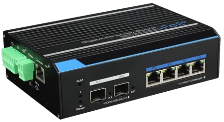 visuel S45434-01-B0 : SWITCH INDUS 150W L2 - 1×1Gb/POE++ & 3×1Gb/POE+ & 2×SFP