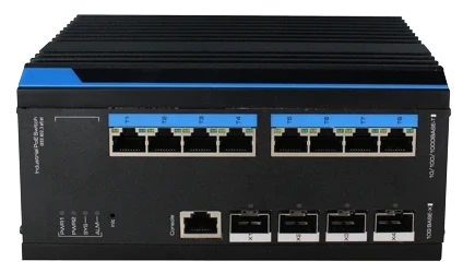 visuel S45835-B0 : SWITCH INDUS 240W L3 - 8×1Gb/POE+ & 4×SFP 1/10Gb