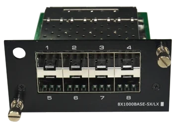 visuel S58085-B0 : MODULE FIBRE 8×SFP 1Gb POUR S58243-B0