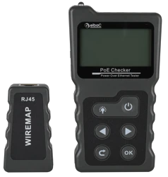 visuel S99022-B0 : TESTEUR DE CABLE BNC/RJ45 POE